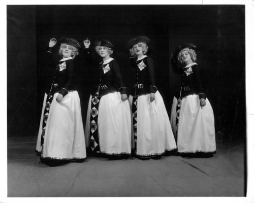 María Silveira Reep box 1-9 Martha quartet of ladies scenes from Flotow’s Martha as staged in Kilbourn Hall by the Rochester American Opera Company
