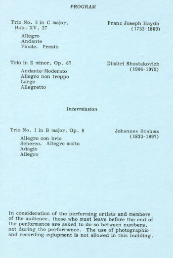 New Arts Trio page 2 New Arts Trio page 2