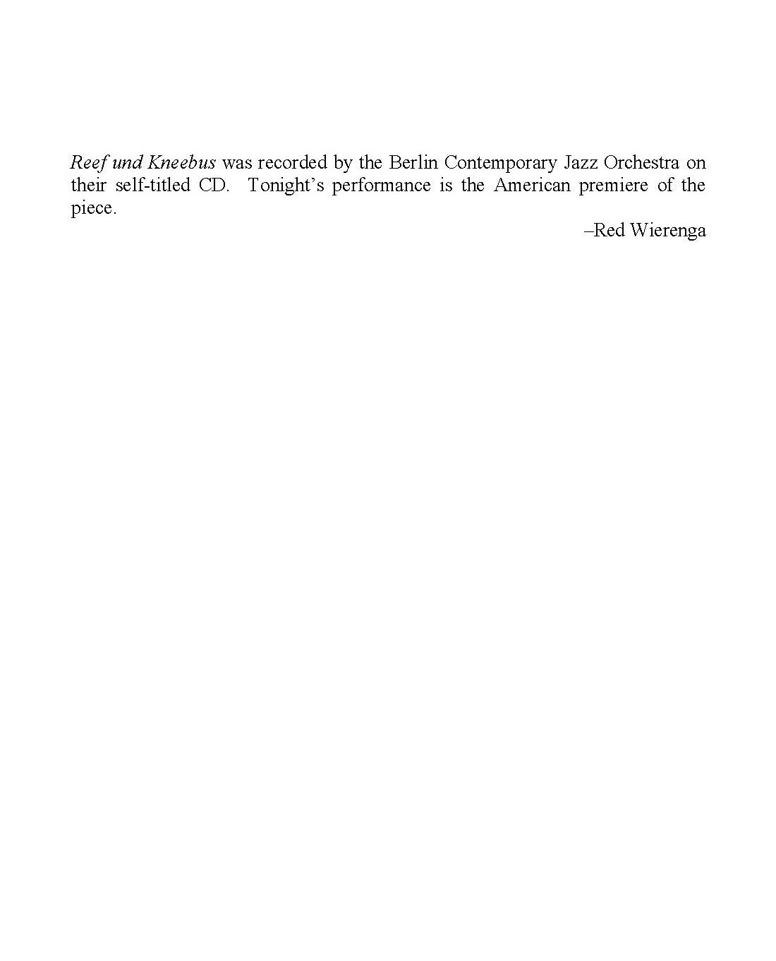 OSSIA concert program (March 21, 2003), page 5
