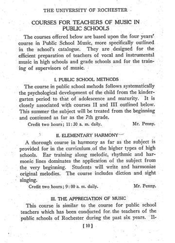 Official Bulletin 1922 summer session