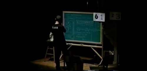 Part I at 06-43 Opening Solos, all preceding the stage manager’s/chief usher’s greeting and announcement