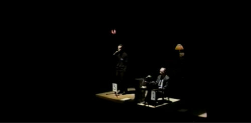 Part I at 12-03 Stage manager/head usher