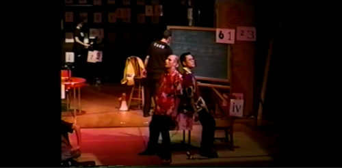 Part I at 26-59 the two comedians who delivered a comic sketch, much to the audience’s audible amusement