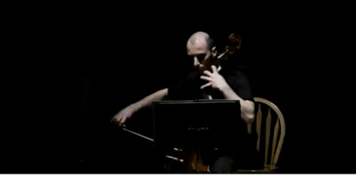 Part II at 21-20 the collaborating performer on violoncello and kazoo