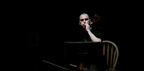 Part II at 21-24 the collaborating performer on violoncello and kazoo