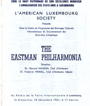 Philharmonia program 10 December 1961 page 1 Philharmonia program 10 December 1961 page 1