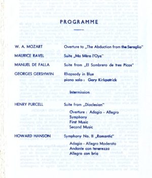 Philharmonia program 10 December 1961 page 3 Philharmonia program 10 December 1961 page 3