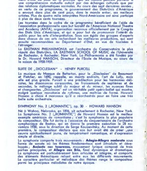 Philharmonia program 10 December 1961 page 4 Philharmonia program 10 December 1961 page 4