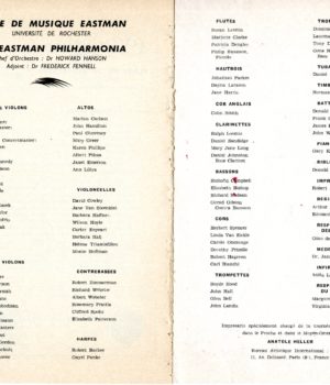 Philharmonia program 7 December 1961 page 14-15 Philharmonia program 7 December 1961 page 14-15