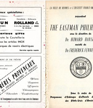 Philharmonia program 7 December 1961 page 2-3 Philharmonia program 7 December 1961 page 2-3