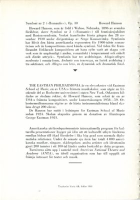 Philharmonia program Uppsala 17 December 1961 page 4 Philharmonia program Uppsala 17 December 1961 page 4