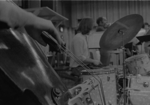 R2234-32 At center, drummer James Saporito, ’77.