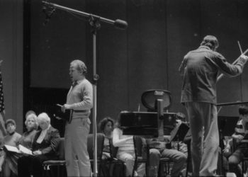 Various shots of the vocal soloists for the Eastman Chorale’s 1983 performance of Messiah.