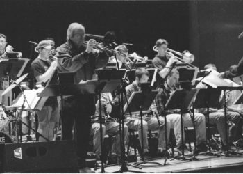 Fred Sturm directs the Eastman Jazz Ensemble