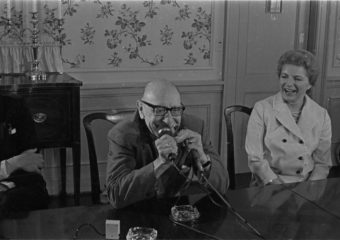 All-media conference at Hutchison House on Monday, March 7th, 1966