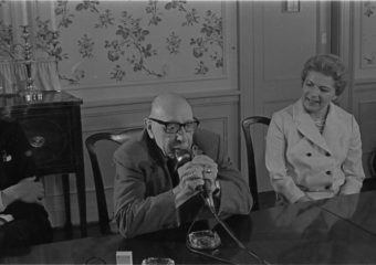All-media conference at Hutchison House on Monday, March 7th, 1966