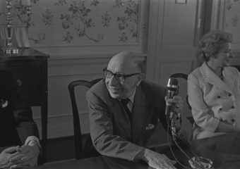 All-media conference at Hutchison House on Monday, March 7th, 1966