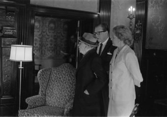 All-media conference at Hutchison House on Monday, March 7th, 1966