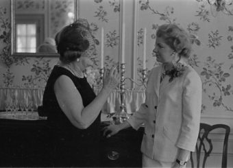 tea at Hutchison House in honor of Mrs. Vera Stravinsky