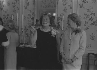 tea at Hutchison House in honor of Mrs. Vera Stravinsky