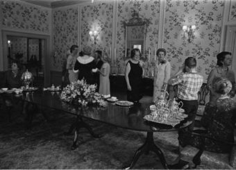 tea at Hutchison House in honor of Mrs. Vera Stravinsky