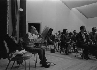 Eastman Philharmonia is led by guest conductor Robert Craft