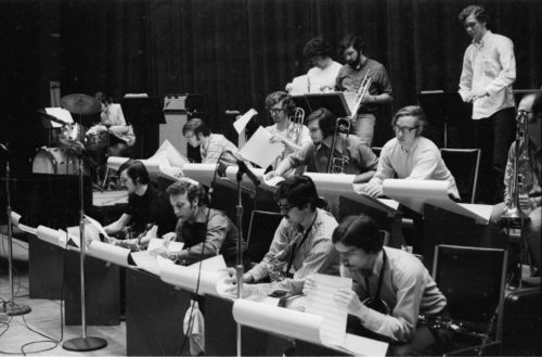 members of the Eastman Jazz Ensemble