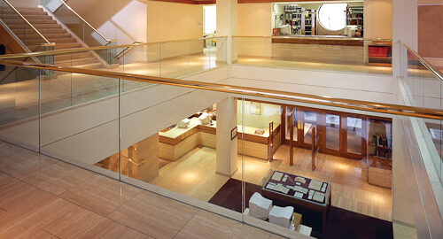 Interior of Sibley Music Library Interior of Sibley Music Library