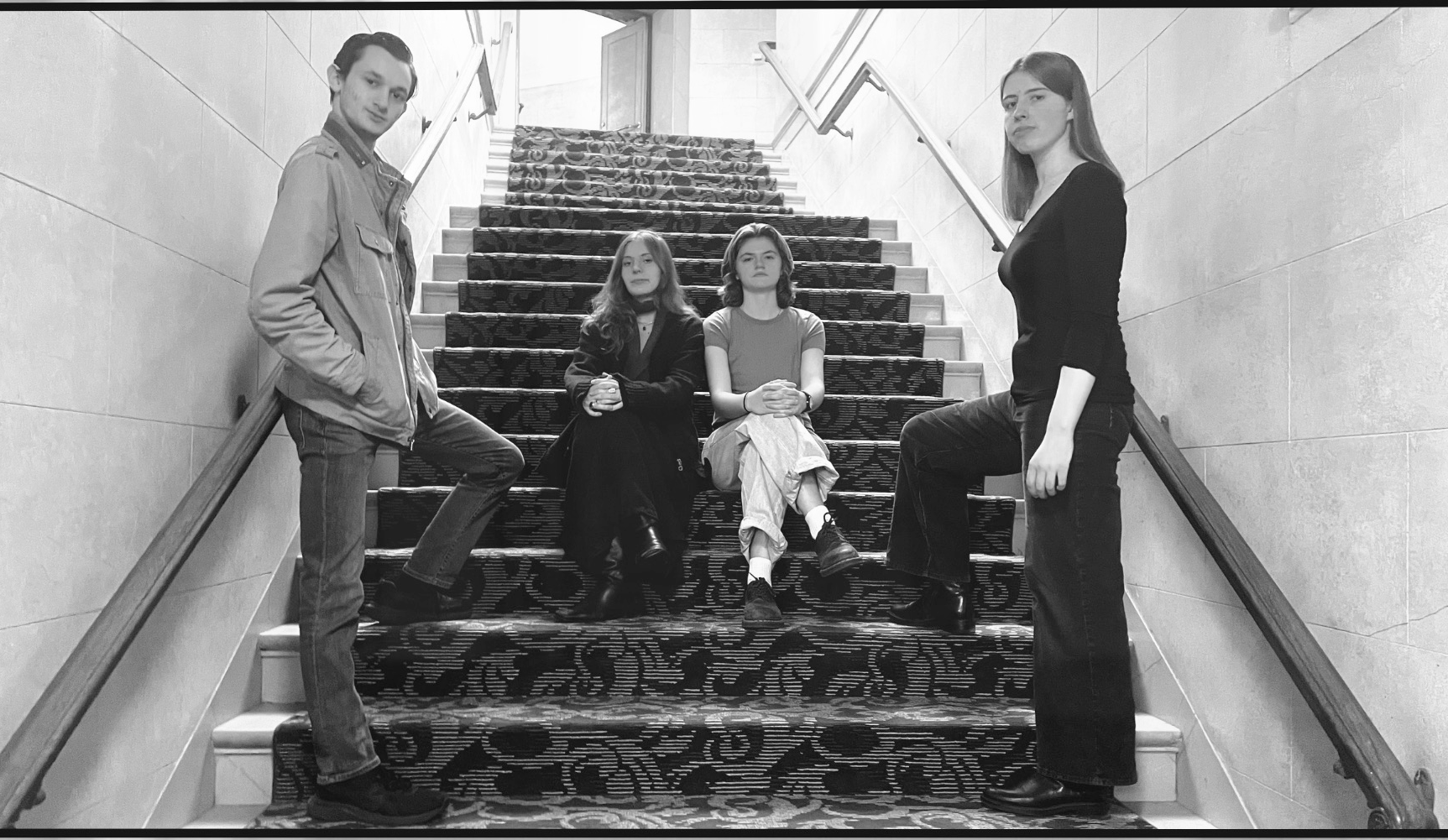 Matilda Lorenz, Kate Molloy, Erin Famoues and Coleman Breining