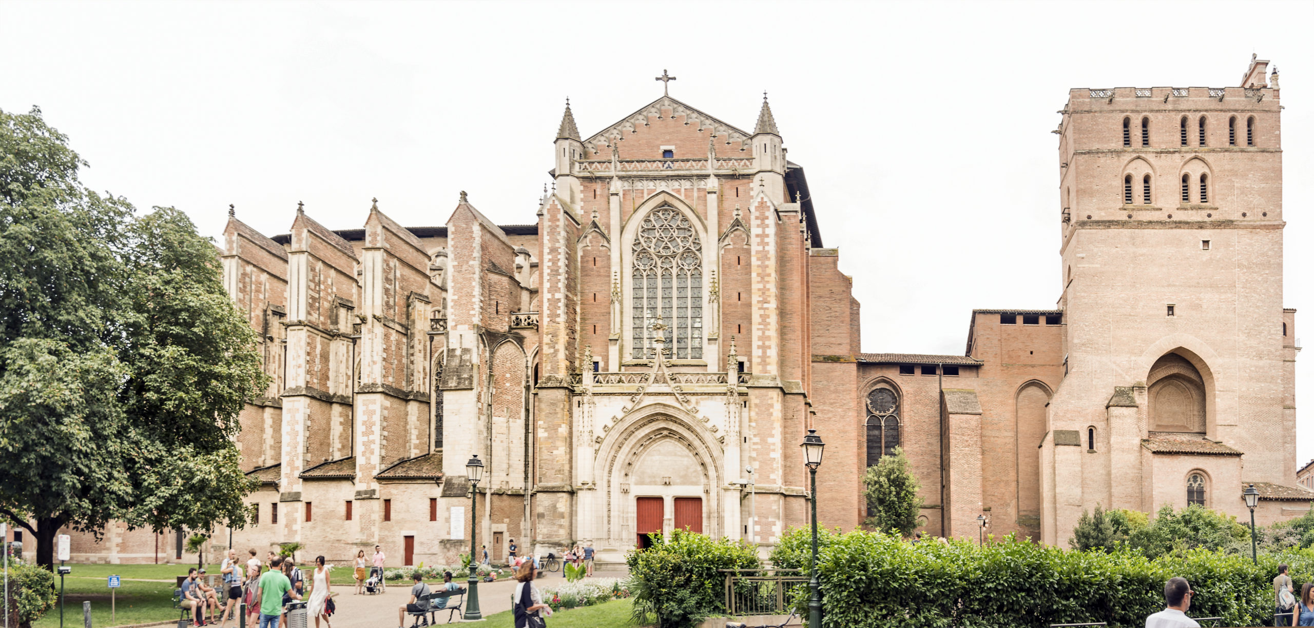 Façade nord de la cathédrale Saint-Étienne de Toulouse North façade of the Cathedral of Saint Stephen, Toulouse