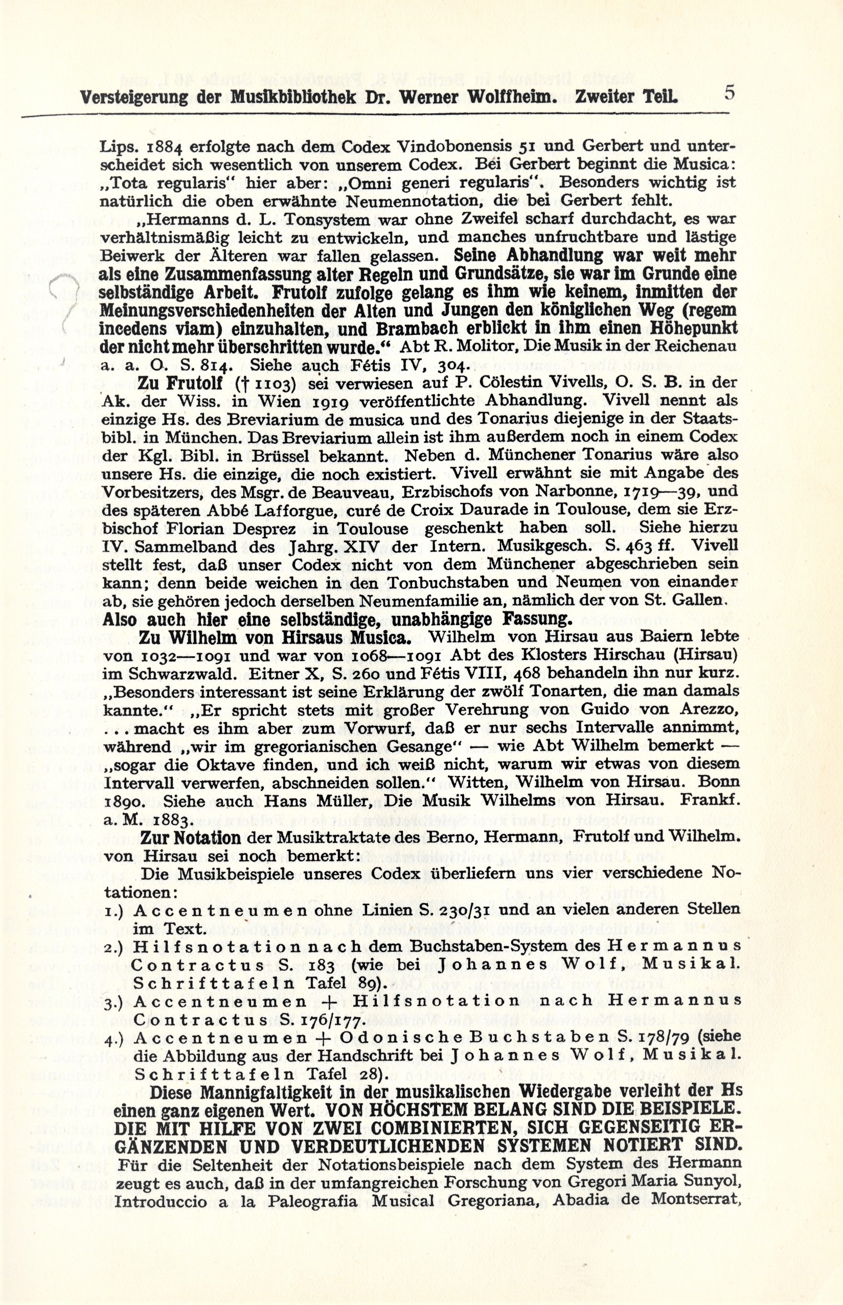 Wolffheim auction catalog vol 2, page 5 Wolffheim auction catalog vol 2, page 5