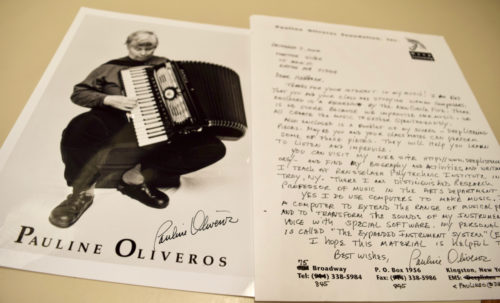 Women Composers Collection II_Box 5-24 (Pauline Oliveros)