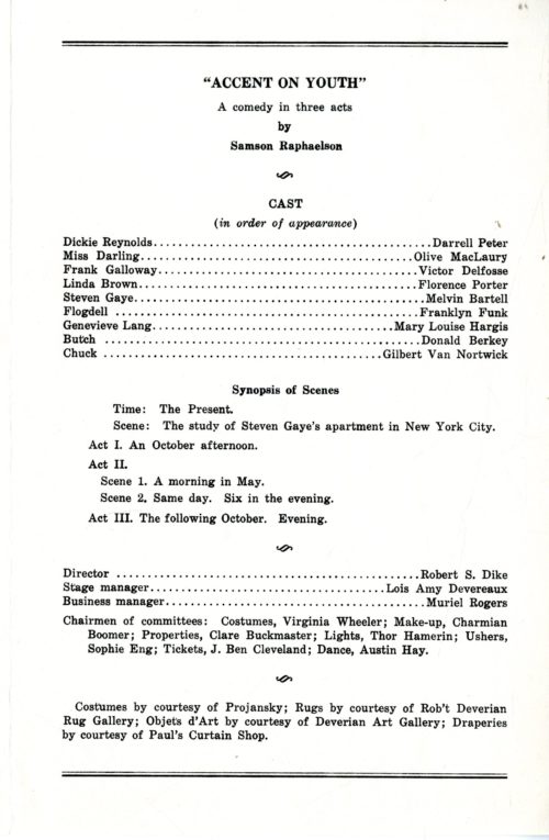 program April 1, 1939 page 3 program April 1, 1939 page 3