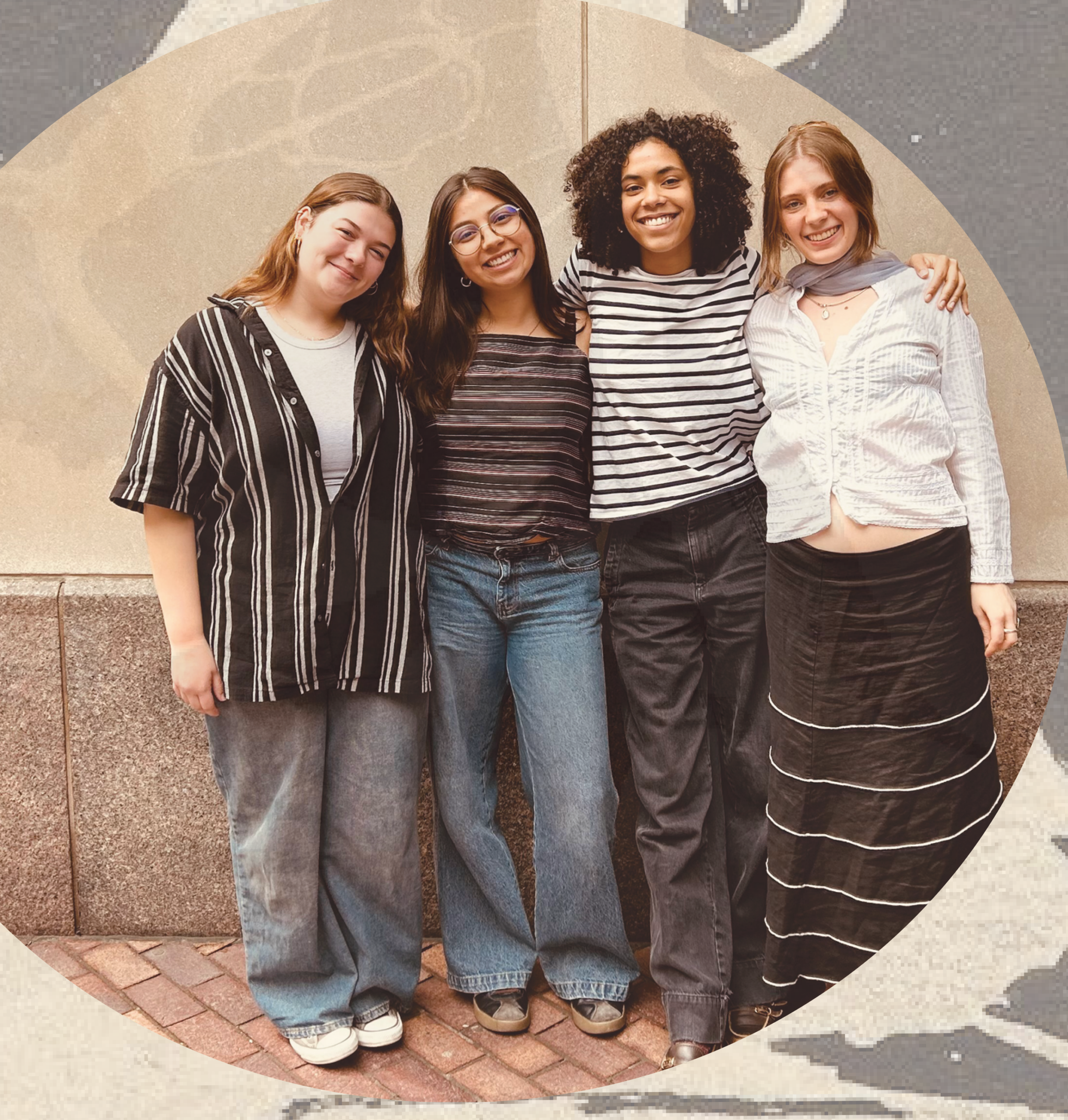 Sofia Bondurant, Lauren Krings, Matilda Lorenz, and Emi Neri