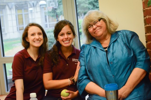Move in Day for freshman in Eastman Living Center , August 2013.