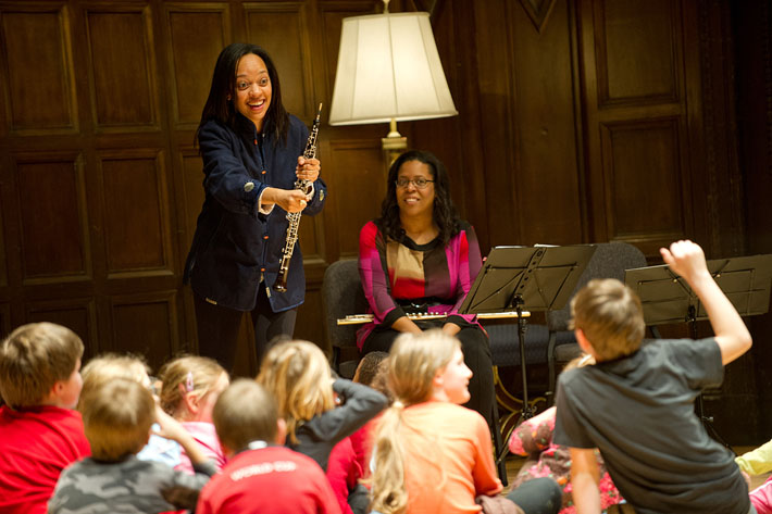 Music for All brings student chamber music performances throughout the Rochester community each spring.