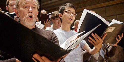 Eastman Rochester Chorus – rehearsal Eastman Summer Sings