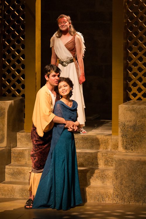 The Coronation of Poppea image of opera students onstage
