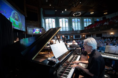 Professor Chris Azzara here at the piano