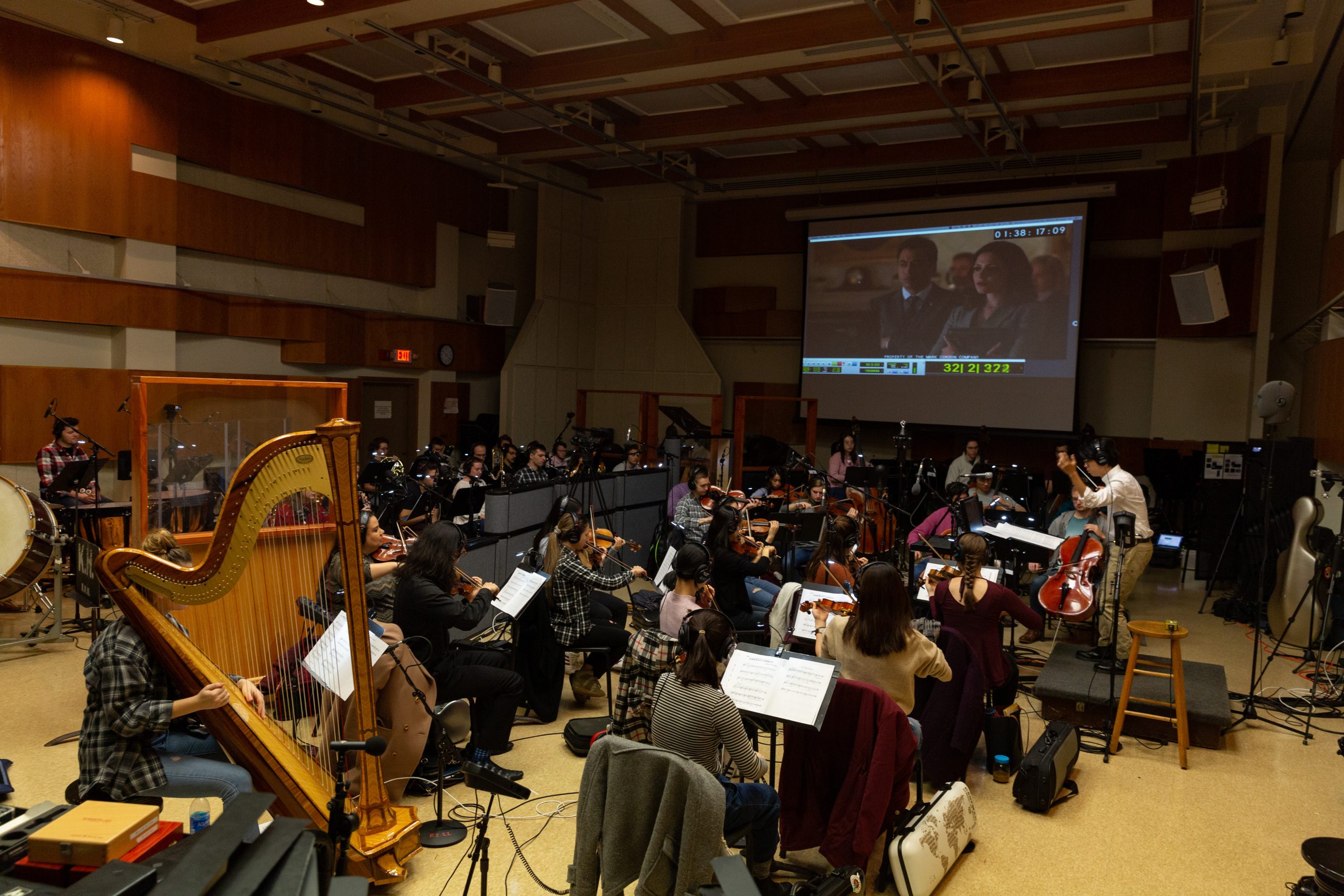 2019-11-Film Scoring session Film Scoring session