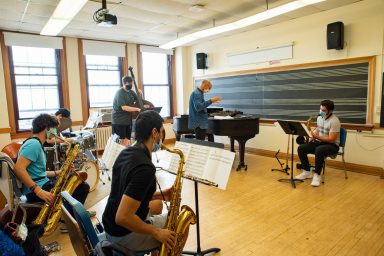 Saxology rehearsal