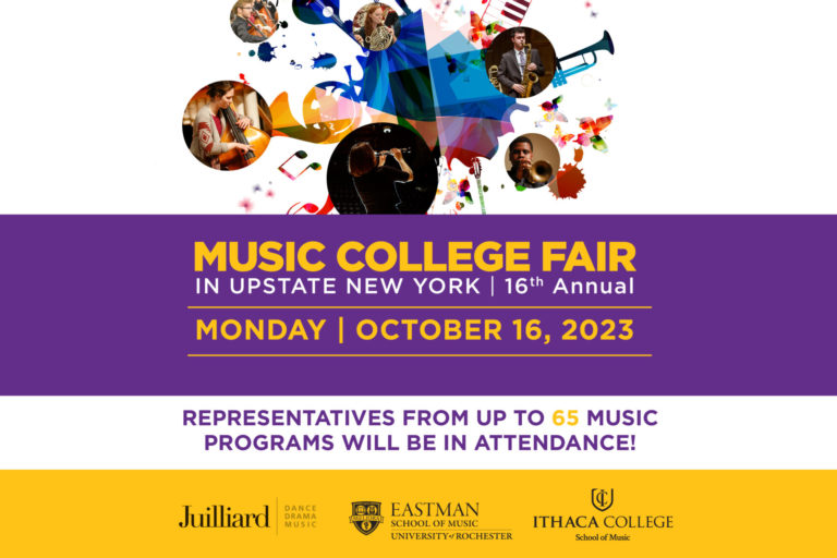 23ADM71055_Upstate New York College Fair_multicrop Music College Fair flyer