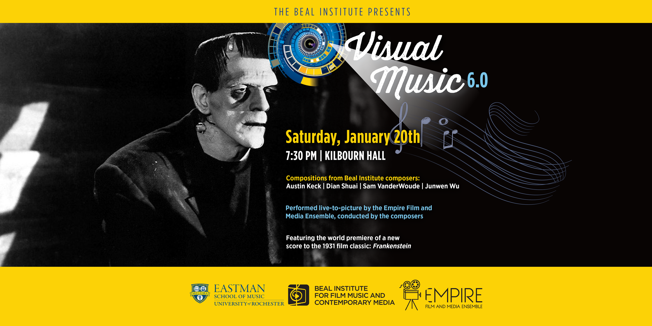 Visual Music flyer