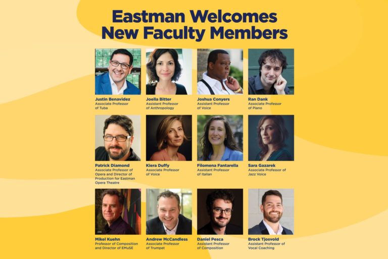 New Faculty Announcement Graphic
