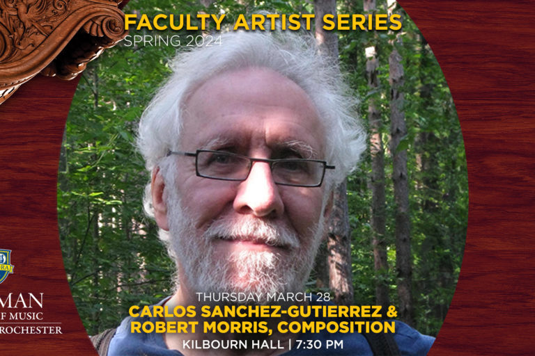 Faculty Artist Series poster