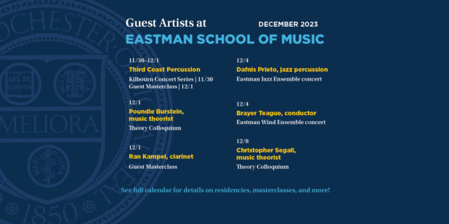 Guest Artists flyer