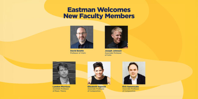 New Faculty poster
