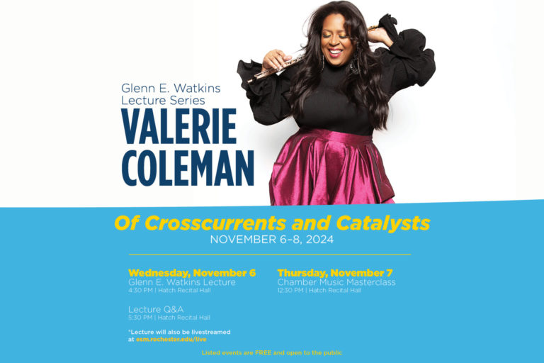 24COM73789_Glenn-E-Watkins-Lecture-Series-Valerie-Coleman_Slider_Multicrop Valerie Coleman event poster