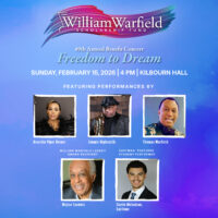 William Warfield Scholarship Fund 2026 Benefit Concert: “Let Freedom Dream” featuring Darrin Nicholson