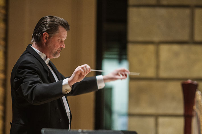 Mark Davis Scatterday is music director of the Eastman Wind Ensemble.